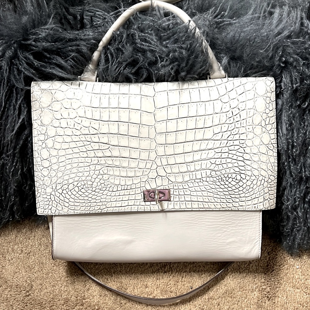 Givenchy Embossed Shark Tooth Bag